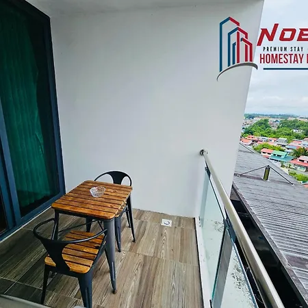 Noble Modern Vivacity Jazz Airport View 3Br 5-7Pax Kuching Exterior photo