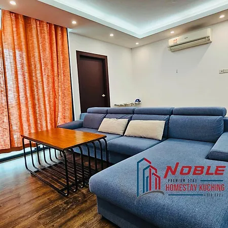 Noble Modern Vivacity Jazz Airport View 3Br 5-7Pax Kuching Exterior photo