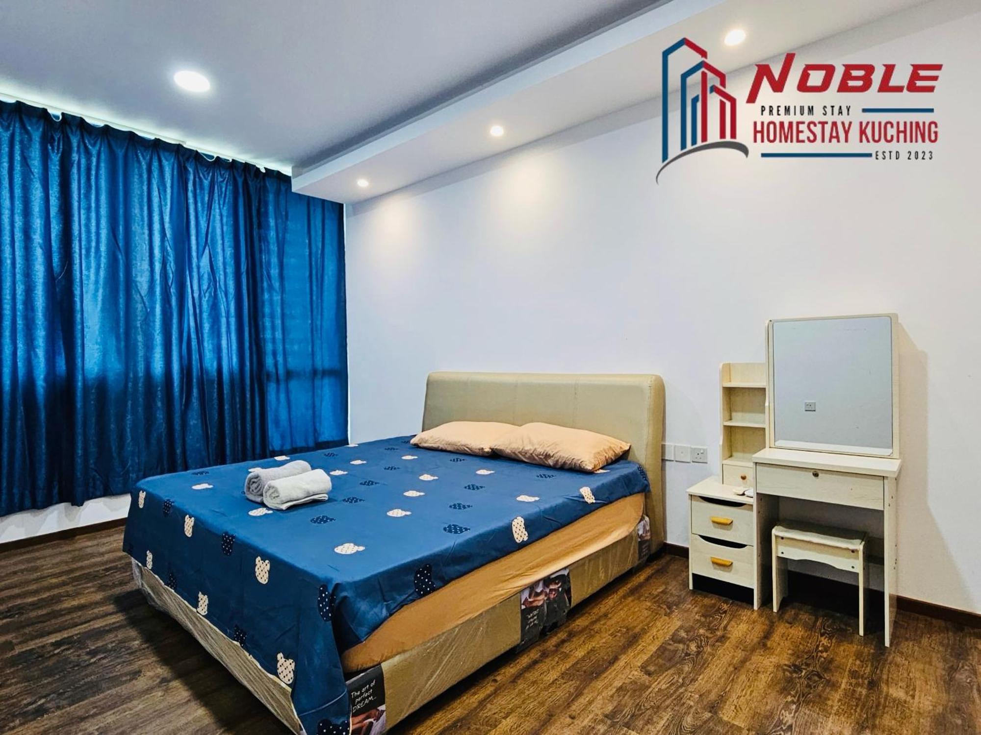 Noble Modern Vivacity Jazz Airport View 3br 5-7pax * Kuching
